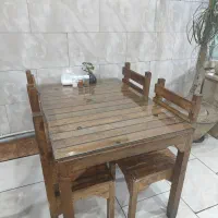 میز و صندلی چوبی|کافی‌شاپ و رستوران|تهران, استاد معین|دیوار