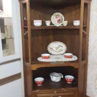 بوفه چوب ملچ و کمد لباس|بوفه، ویترین، کنسول|گنبد کاووس, |دیوار