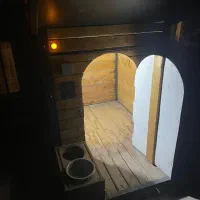 لانه سگ و گربه گرمایش دار وچراغ دار با ریموت کنترل|لوازم جانبی حیوانات|تهران, زعفرانیه|دیوار