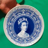 بشقاب یادبود کلکسیونی ملکه الیزابت دوم