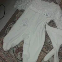 سرهمی نوزادی نو مخمل با کلاه