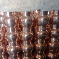 ظروف مسی پرداخت کاری و سفید گری