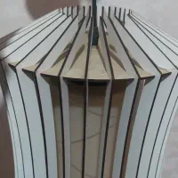 لوستر چوبی ۴حباب و تک حباب|لوستر و چراغ آویز|تهران, هفده شهریور|دیوار