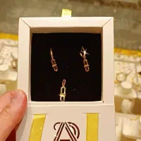 نیم ست طلا بدون اجرت