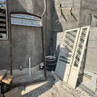 درب آهنی ساختمان . نو و تمیز و درجه یک|مصالح و تجهیزات ساختمان|لامرد, |دیوار