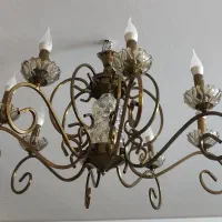 لوستر ۸ شاخه|لوستر و چراغ آویز|اصفهان, خانه اصفهان|دیوار