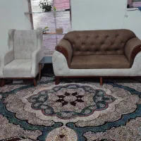 یک دست مبل هفت نفره با میز|مبلمان خانگی و میز عسلی|طبس, |دیوار