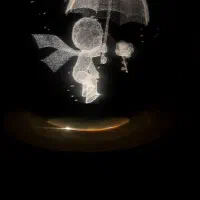 چراغ گوی کریستال