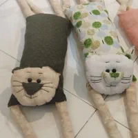 بالشت شکل گربه و جا دستمال کاغذی شکل قارچ|اسباب و اثاث بچه|تهران, وردآورد|دیوار