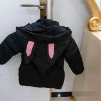 دوتا کاپشن دخترانه شیک ودر حد نو