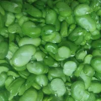 باقله دو پوسته و خلال شده