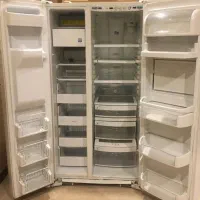 یخچال ساید بای ساید جنرال الکتریک امریکا۳۲فوت|یخچال و فریزر|محلات, |دیوار