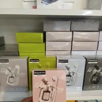 ایرپاد شیشه ای رنگ مشگی،سفید،صورتی،سبز،ابی