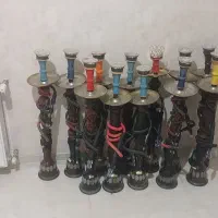 تعدادی قلیان قهوه خانه ایی طعم دار