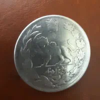 سکه پنج هزار دیناری احمدشاه قاجار|کلکسیون سکه، تمبر، اسکناس|اردبیل, |دیوار