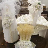 وسایل بله برون وعقد|صنایع دستی و سایر لوازم تزئینی|تهران, آبشار تهران (دریاچه)|دیوار