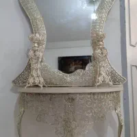 ایینه شمعدانی ملیحه کاری اصفهان