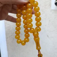 تسبیح کهربا تراش یعقوب ادب