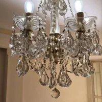 لوستر کریستالی ۵ شاخه