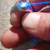 انگشتر نقره خالص نگین قدمت دار|جواهرات|میاندوآب, |دیوار