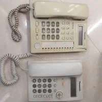 دو عدد تلفن پاناسونیک