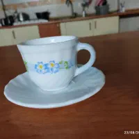 دو دست فنجون نلمکی ،جنس اکروپال، نو