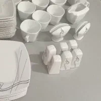 سرویس چینی ۲۴ نفره ویه سرویس 12 نفره