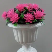 گلدان گل مصنوعی  نو  ۲ عدد