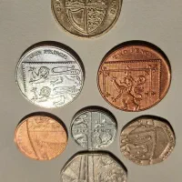 ست سکه سپر سلطنتی بریتانیا