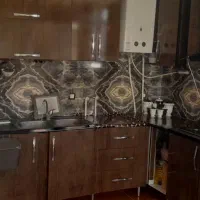 کابینت اشپز خانه ام دی اف وهود بیمکس با سینگ دوقلو|مصالح و تجهیزات ساختمان|الشتر, |دیوار