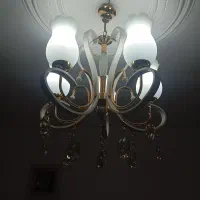 لوستر پنج شاخه|لوستر و چراغ آویز|کرج, اصفهانی‌ها|دیوار