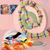 پیست ماشین دیواری/چراغ دار/188 قطعه