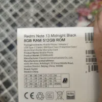 ردمی نوت 13 رم 8 حافظه 512