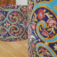 کلاهک آباژور طرح سنتی