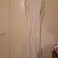 لباس سفید بلند ساده مناسب عقد و نامزدی|لباس|تهران, شهرآرا|دیوار