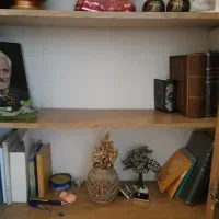 کتابخانه  با درب شیشه ای|کتابخانه، شلف، قفسه‌های دیواری|تهران, ستارخان|دیوار