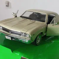 ماکت فلزی شورولت شِوِل SS مدل 1968 برند Welly
