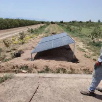 دوربین مداربسته * برق خورشیدی|دوربین مداربسته|ابرکوه, |دیوار