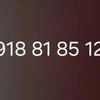 123 85 81 0918 خط دائمی