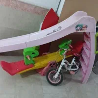 سرسره ۵ پله، الاکلنگ و دوچرخه