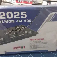 گاز رو میزی شیشه ای پنج شعله نو