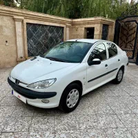 پژو 206 SD V8 مدل ۱۳۹۶ تمام فابریک