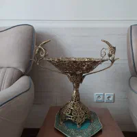 جا میوه‌ای برنجی