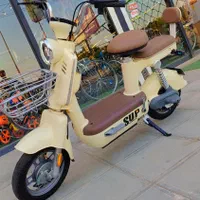 موتوربرقی موتورشارژی رنگ پاستلی کمک فنردار