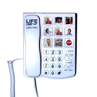 تلفن رومیزی آسان تماس با حافظه تصویری LifeLine|تلفن رومیزی|تهران, طرشت|دیوار