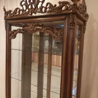 بوفه چوب گردو|بوفه، ویترین، کنسول|تبریز, |دیوار