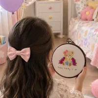 دیوارکوب گلدوزی مناسبت تولد