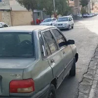 پراید سبز زیتونی