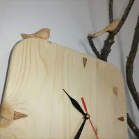 ساعت چوبی