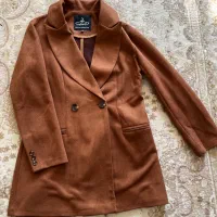 مانتو کتی رنگ قهوه ای